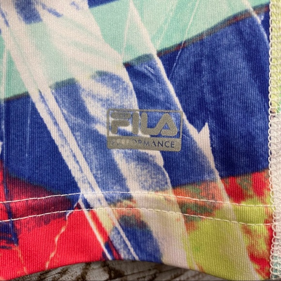 Fila- Colorful Racerback Workout Tank- Sz. XS - Picture 5 of 5